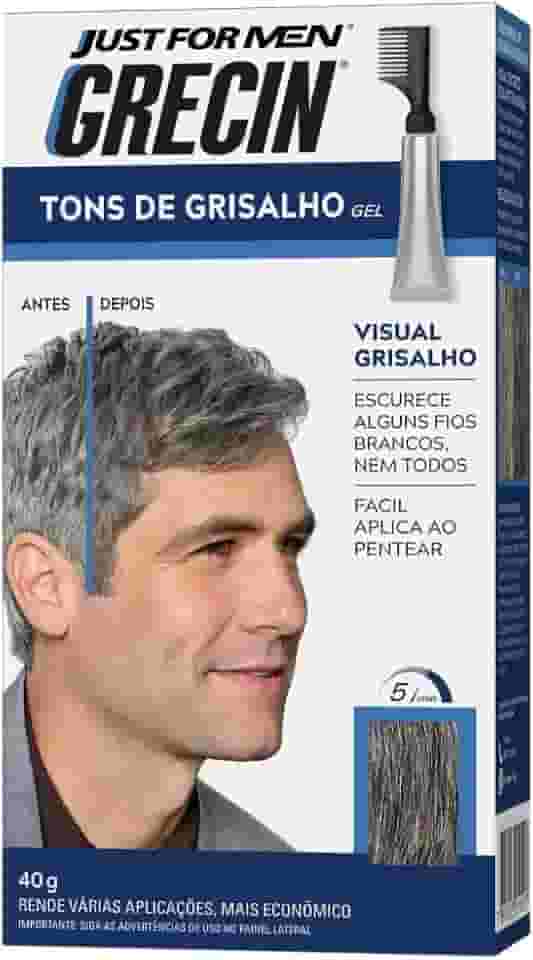 Grecin - Tonalizante Gel Grecin 40Gr Tons Grisalho