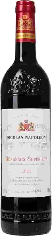 Nicolas Napoleón, Vinho tinto, Merlot e Cabernet Sauvignon, Françês, Castel Freres, 750ml