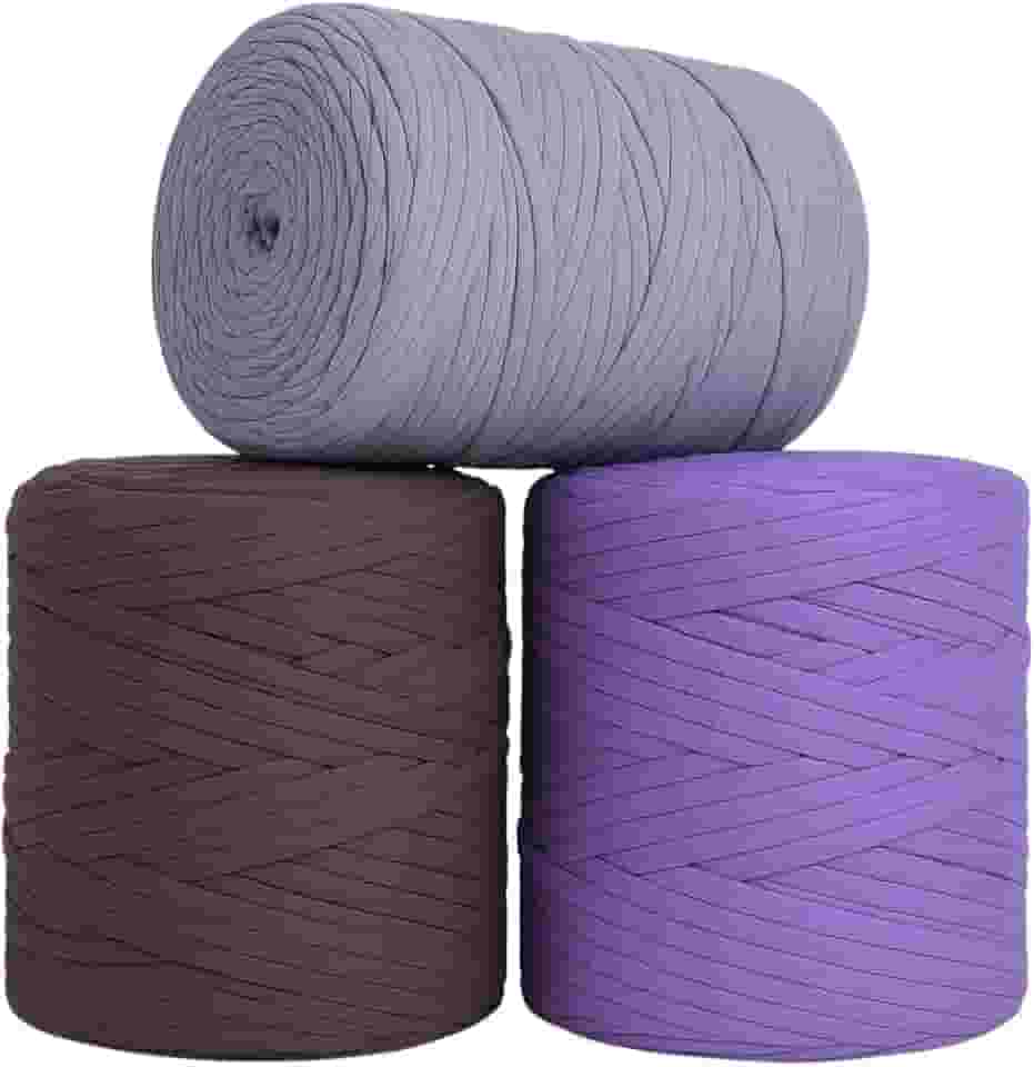 SYMEON Fio de Malha GUARANI 1kg Ecologico Residual 140m Artesanato Crochê