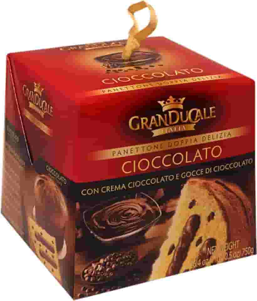 Panetone Italiano Granducale com Recheio e Gotas de Chocolate 750g