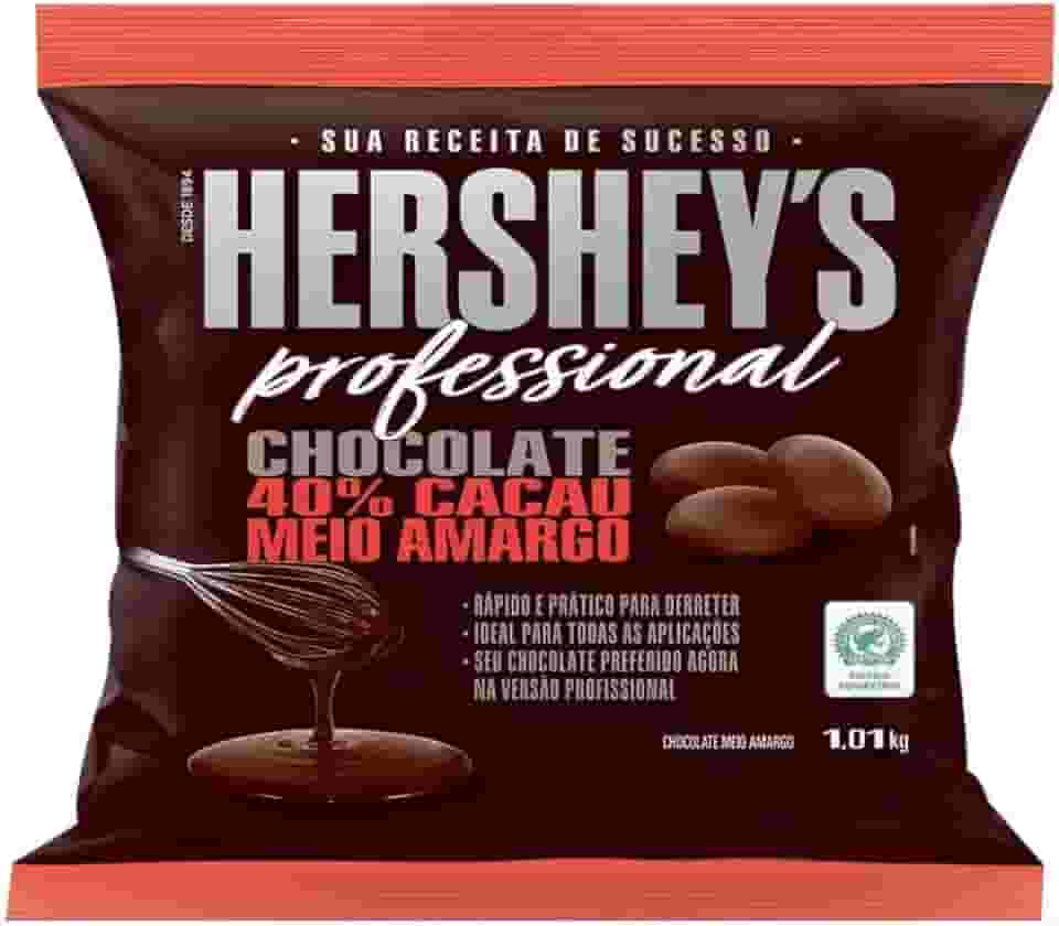 Chocolate Meio Amargo Hershey'S Professional (Formato Moeda) - 1,01Kg