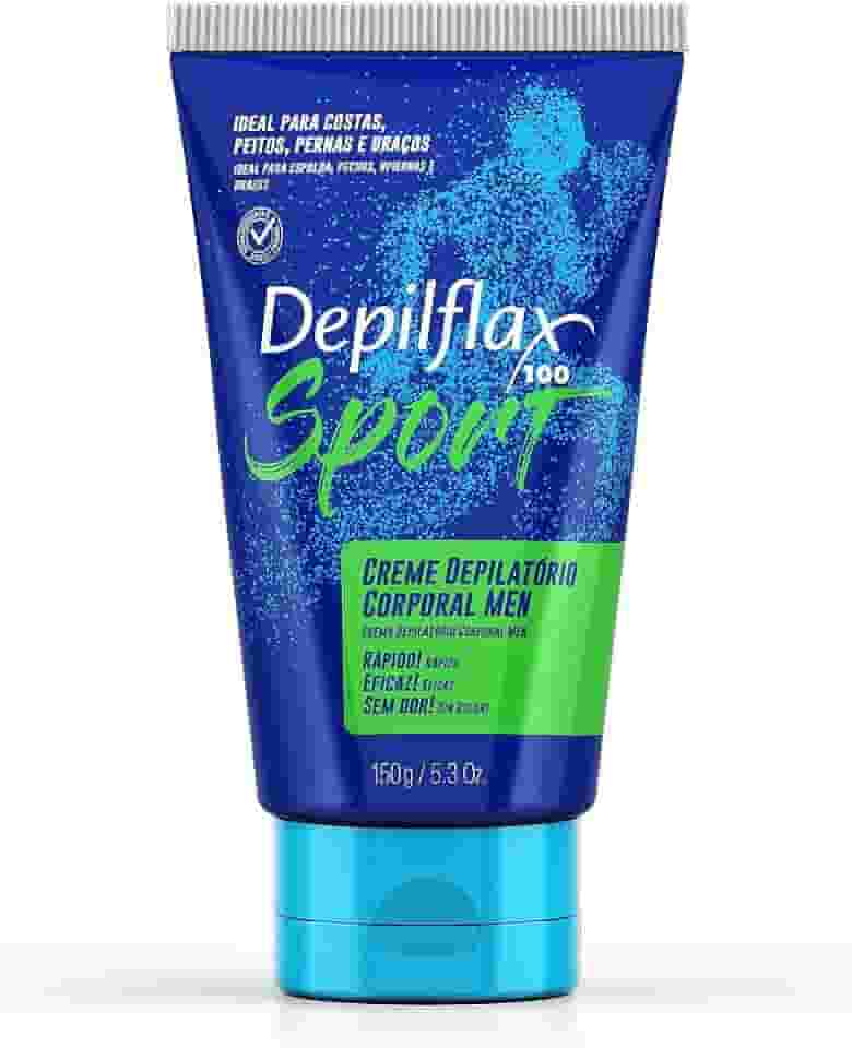 Creme Depilatório Corporal Men Sports 150g Depilflax