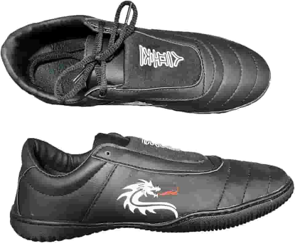 Sapatilha Artes Marciais Kung Fu Krav Maga - Dragão - Preta