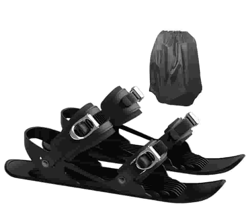 Raquetes de neve para homens, Skate na neve,Esquis de patinação - Ferramentas leves de esqui, acessório de esqui ajustável, skate de neve antiderrapante multifuncional para adultos, crianças, corridas