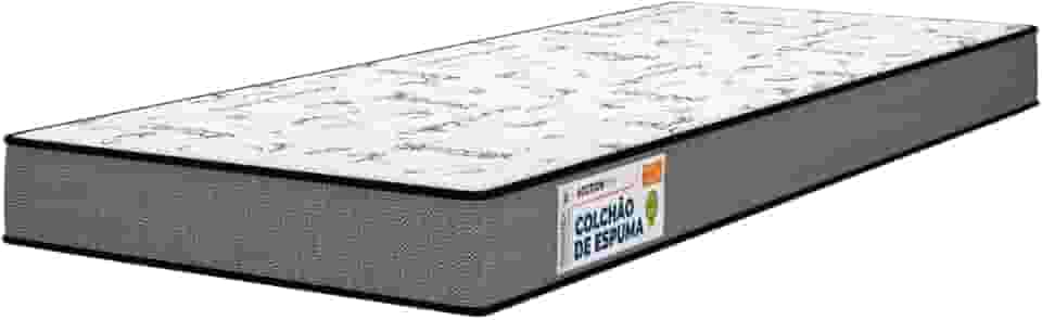 Colchão Solteiro Acction D33 Plumatex - Firme, Hipoalergênico e Antiácaros | Suporte Reforçado 110 kg | 188x78x17cm