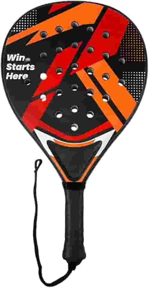 Generic Raquete de Padel para Iniciantes, Treinamento de Potência Esportiva, Raquete de Tênis com Núcleo em Epe para Crianças, Jovens, Família, Escola, Campo