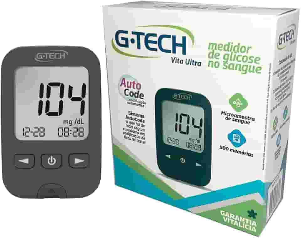 G-Tech Kit Medidor de Glicose Vita Ultra