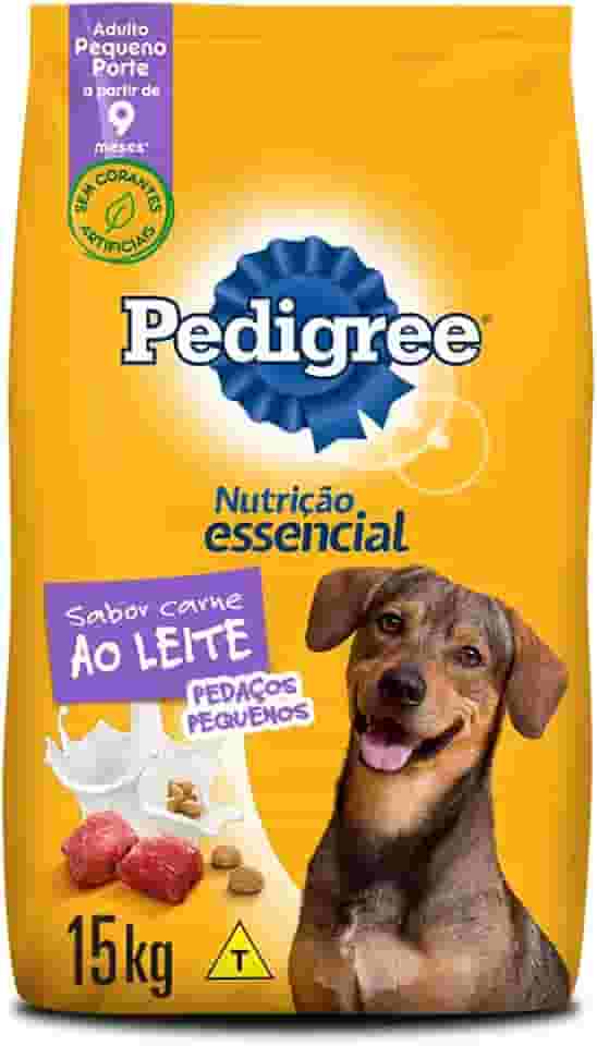 Ração Pedigree Nutrição Essencial Carne Ao Leite Para Cães Adultos 15kg