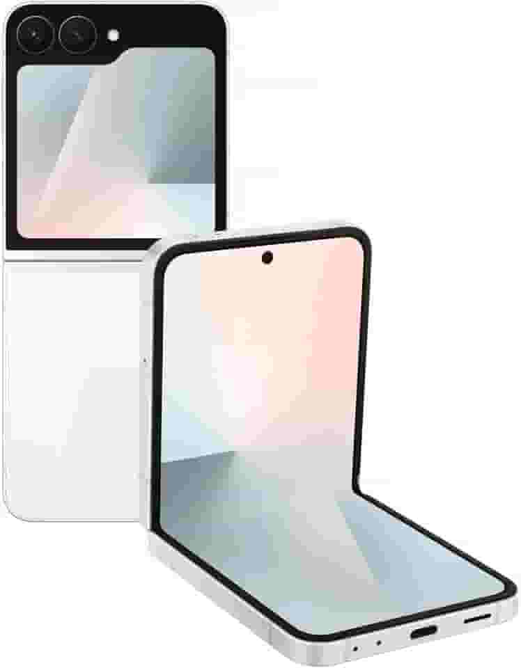 Samsung Galaxy Z Flip7 FE, 256GB 8GB RAM Tela 6,7', Galaxy AI - Branco