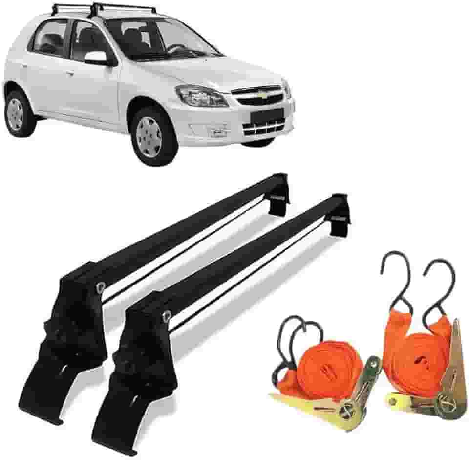 Rack de Teto Bagageiro + 2 Cintas Celta Ano Todos 4 Portas - VHIP