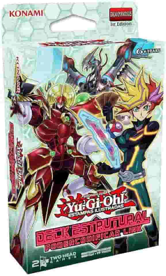 Deck Estrutural Yu-gi-oh! Podercodificar Link Konami Português Cards Suika