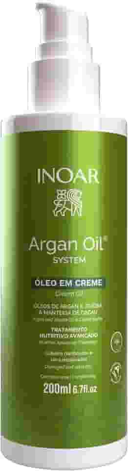 Inoar, Argan Oil System Óleo Em Creme 200ml