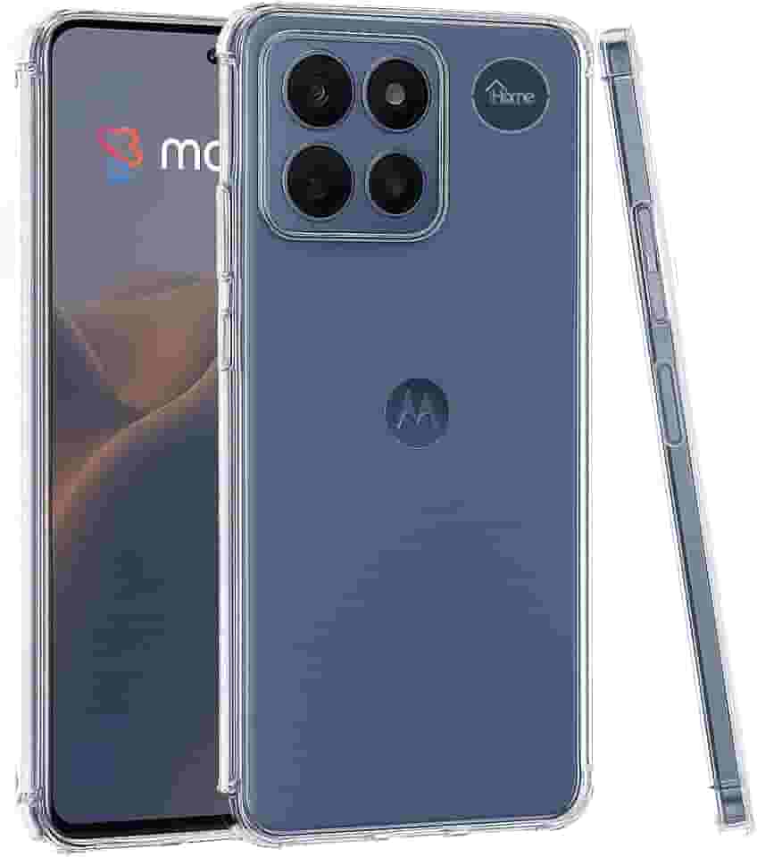 Capa Case PREMIUM TPU Transparente Compatível Motorola Moto Edge 60 e Moto Edge 60 Fusion Anti Impacto Shock Choque Alta Proteção