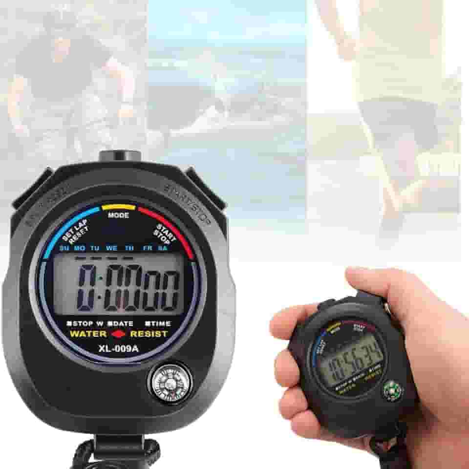 Cronômetro De Mão Digital Profissional Relógio Progressivo