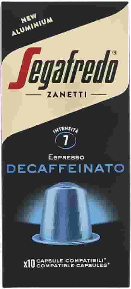 Cápsulas Segafredo Zanetti Descafeinado