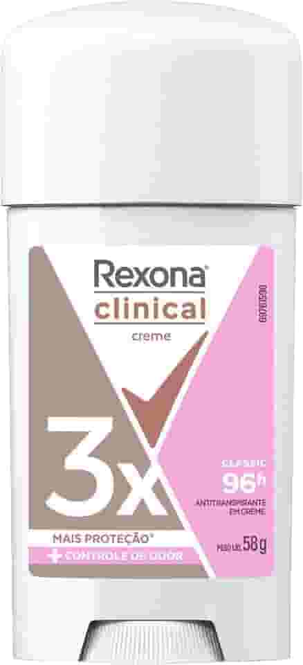 Rexona Clinical Antitranspirante Creme Classic 58G
