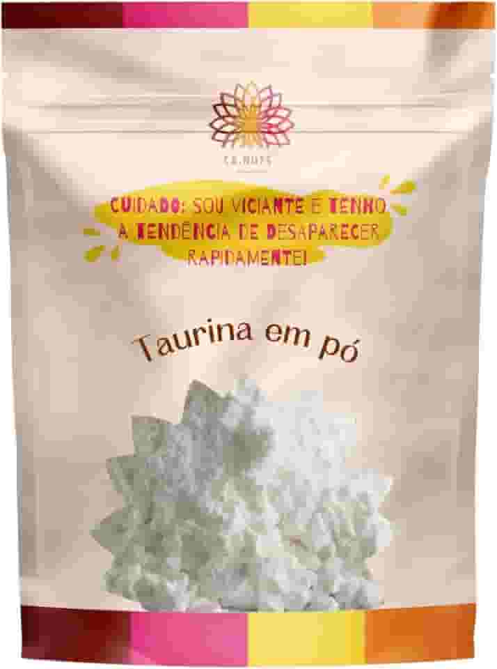 Taurina em Pó Ca.Nuts Premium – Energia, Foco e Performance (250g)