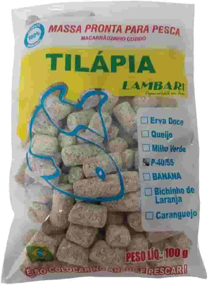 Kit 2 Isca Pronta Para Tilápia Massa Pronta Para Pesca Peixe