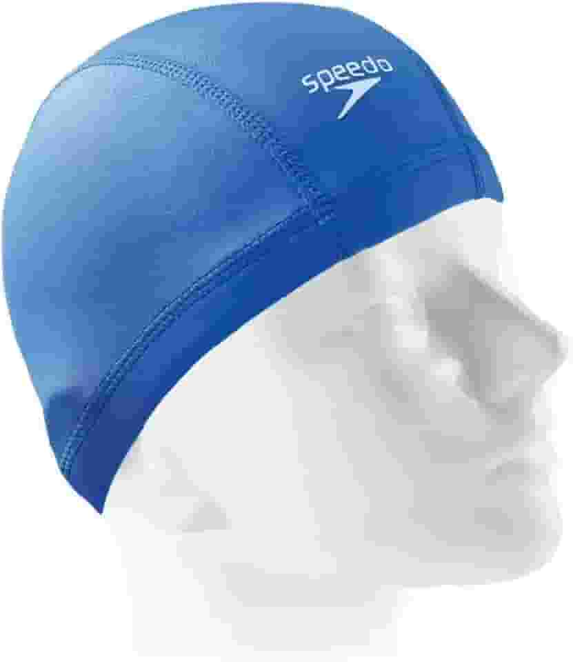 Touca Natação Speedo Xtrafit Junior Tecido 2 a 10 anos (Azul)