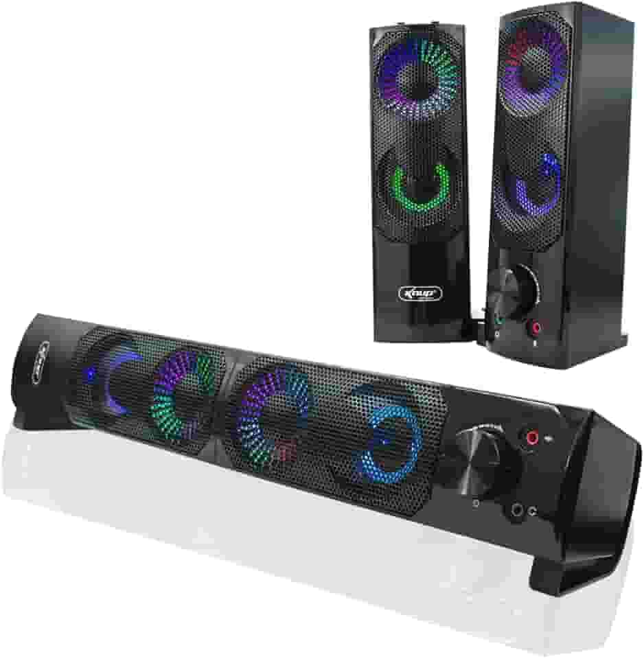 Mini Alto Falante Para PC E Notebooks KP 6041 Caixa Som Knup