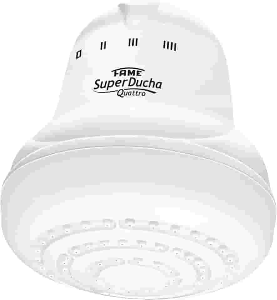 CHUVEIRO ELÉTRICO - SUPER DUCHA QUATTRO BRANCO 127V 5.400W - FAME