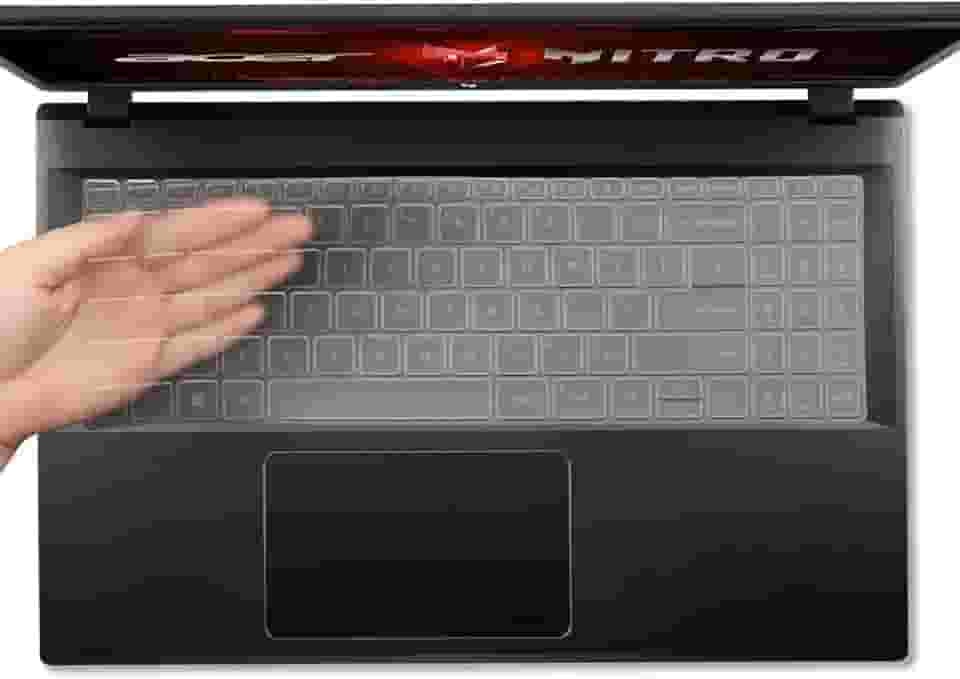 Capa de teclado para Acer Nitro 5 v15, Acer Nitro v/Nitro 5 Anv15-51 Gaming Laptop 39.6 cm Gaming Laptop Keyboard Skin-TPU