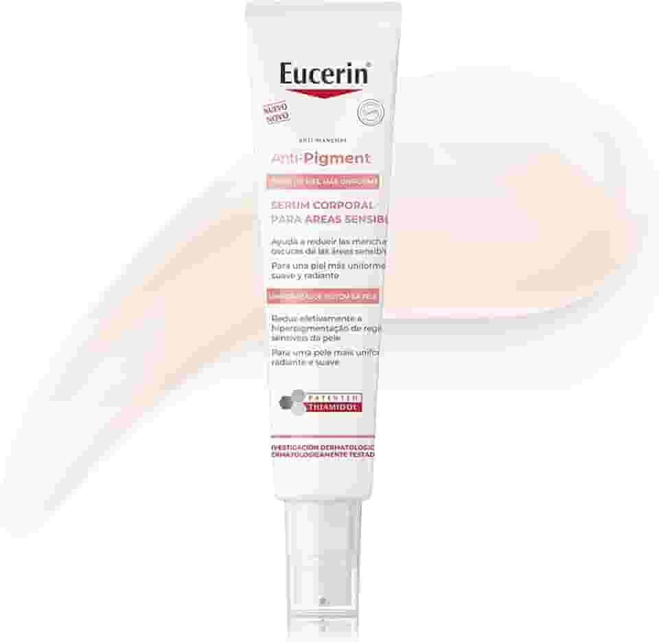 EUCERIN Sérum Corporal Antimanchas Áreas Sensíveis 75ml, Anti-Pigment, Clareador Axilas e Virilha, Thiamidol