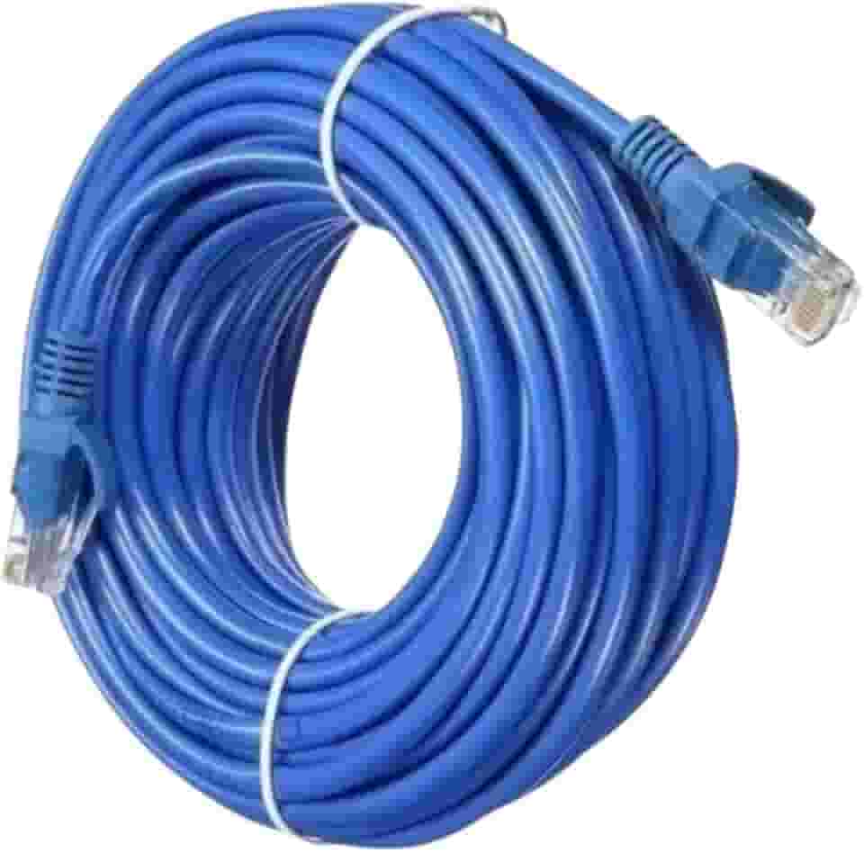 CABO DE INTERNET CAT6 RJ45 ETHERNET LAN GIGA 10/1000 50 METROS