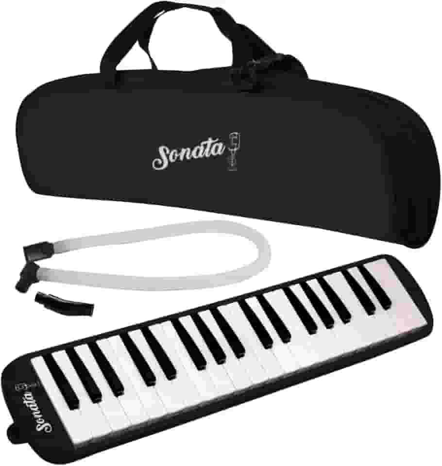 Escaleta SONATA 37 Teclas Profissional + Bag (PRETO)