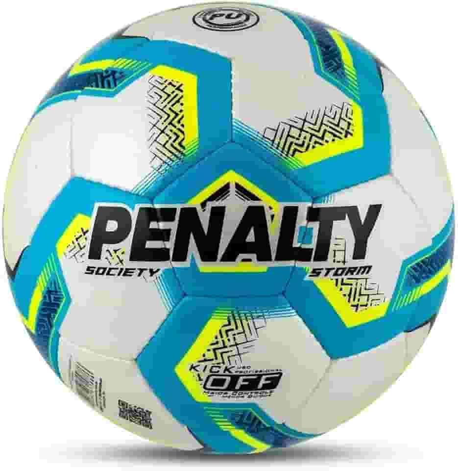 Bola Penalty Storm XXIII Society Branca e Azul