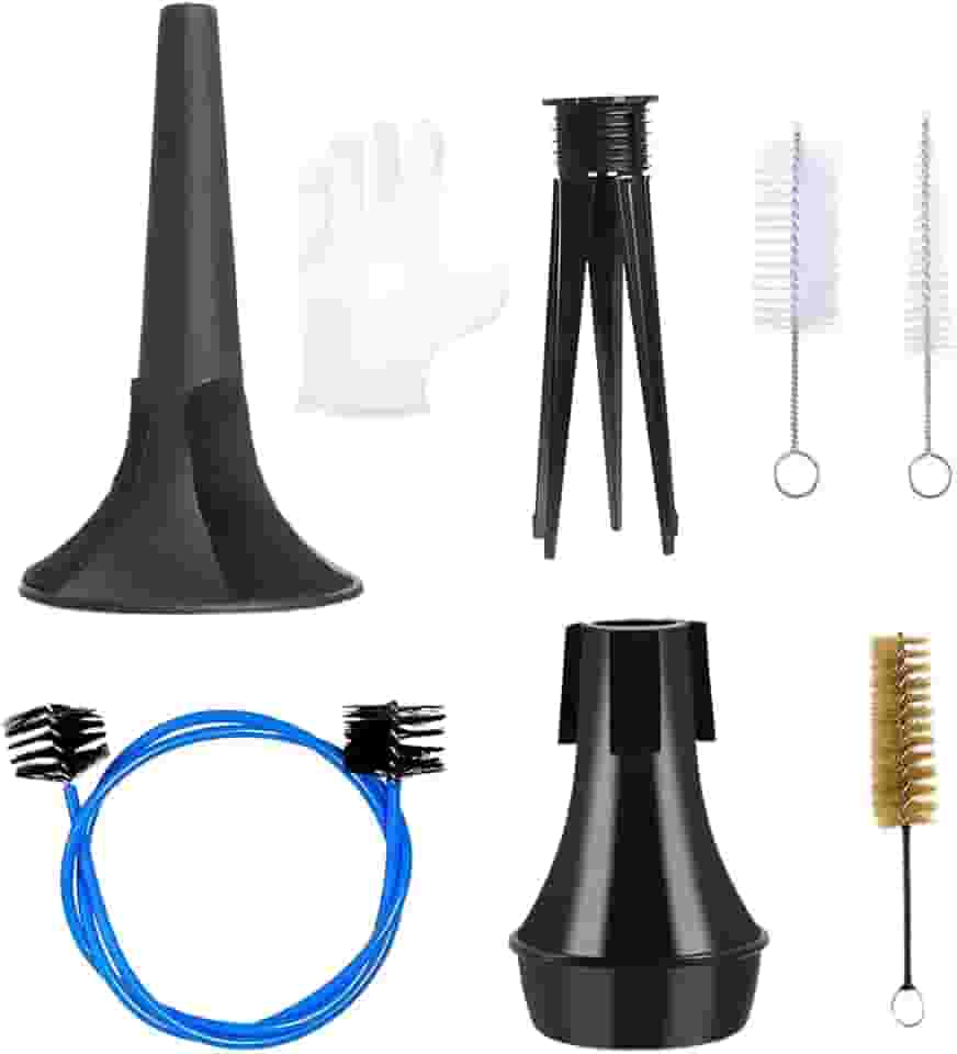 Kit de cuidados com trompete | Acessório de instrumento musical - Kit de limpeza de instrumentos de trompete de latão, para profissionais, estudantes, entusiastas, iniciantes, artistas