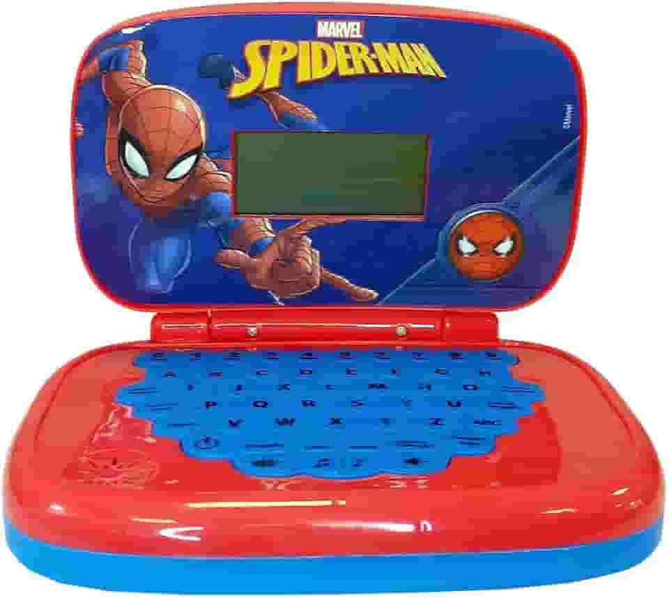 Candide, Laptop Infantil, Homem-Aranha, Brinquedo Educativo - Bilíngue
