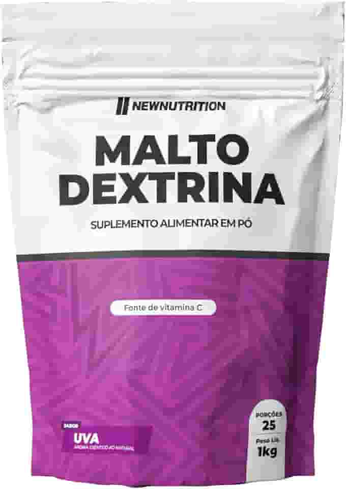 Newnutrition Maltodextrina - 1000G Refil Uva