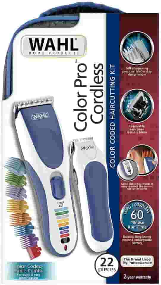 Kit Máquina/Aparador WAHL Color Pro Cordless