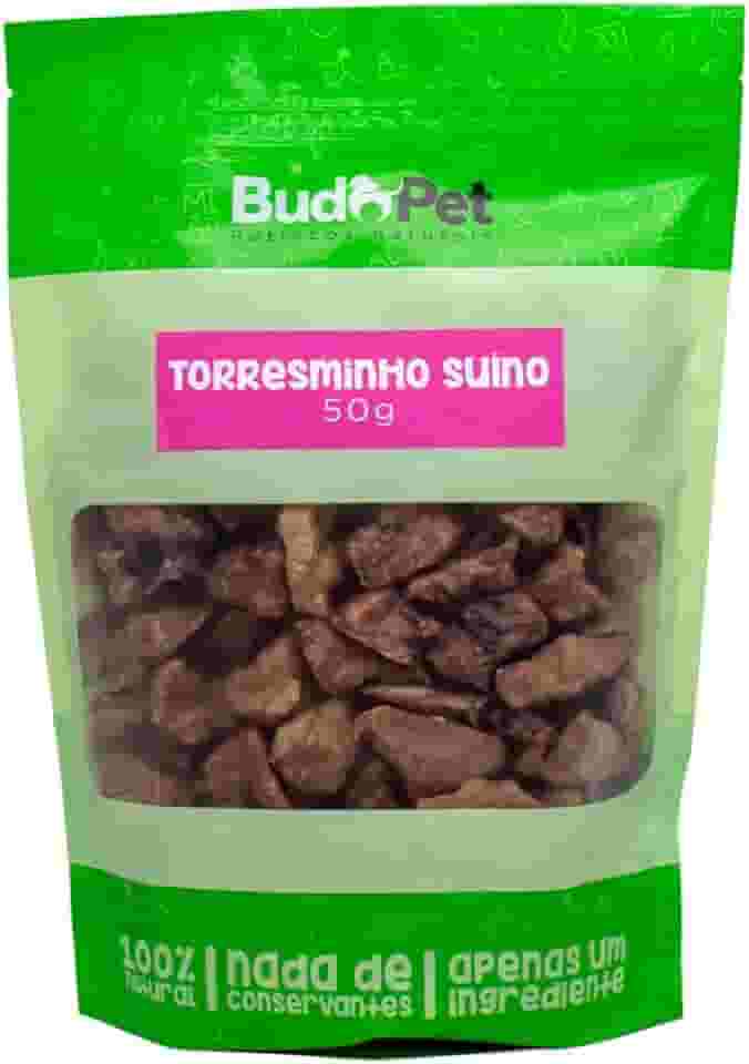 Petisco Natural Torresminho Suíno Para Cães e Gatos Budopet