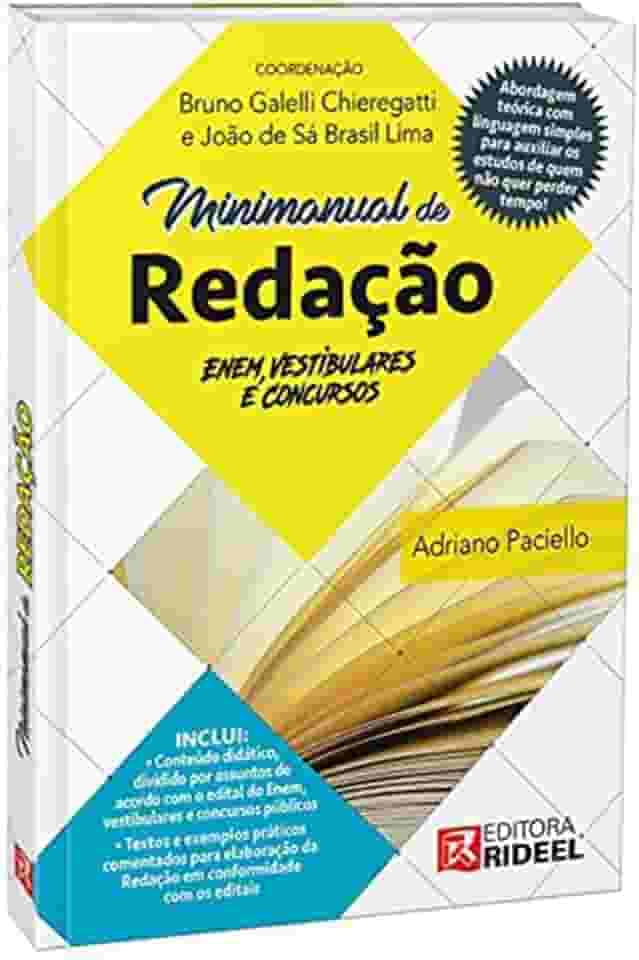 Minimanual de Redação - Enem, Vestibulares e Concursos