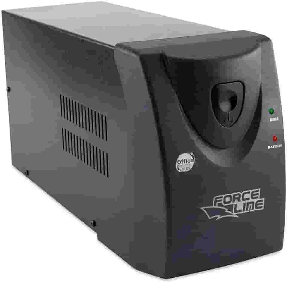 Force Line - Nobreak Office Security Plus,Acessórios para Computador, Preto