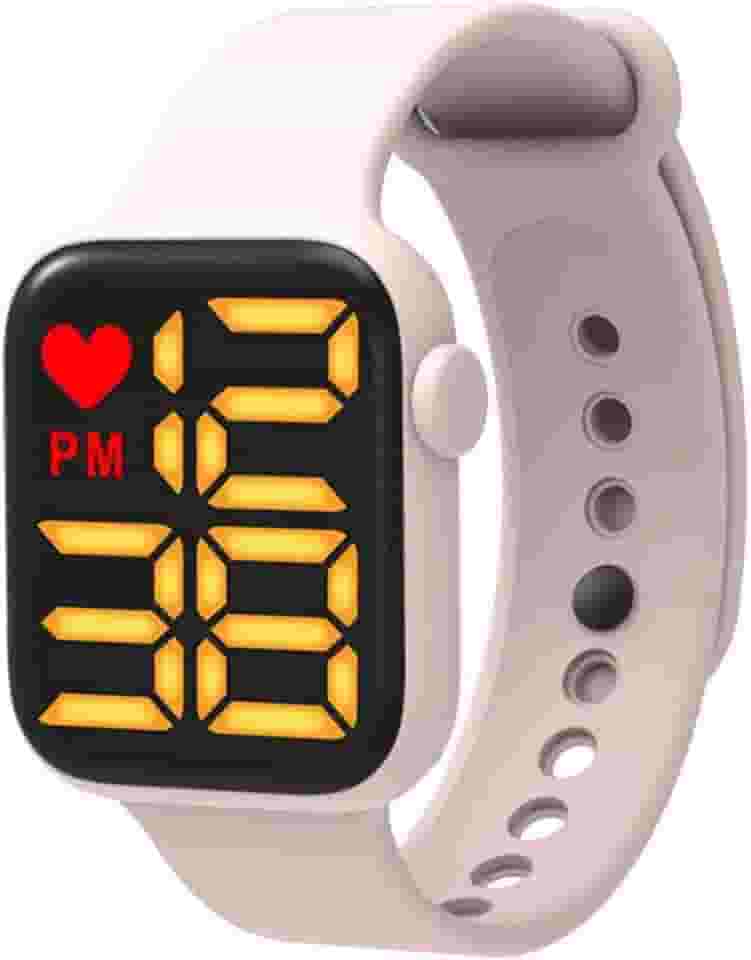 Relogio Digital Infantil Led Menino Menina Masculino Feminino Criança De Pulso