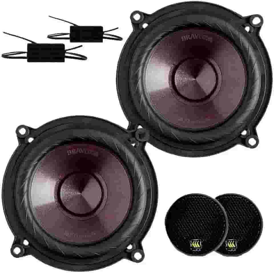 Kit 2 Vias Alto Falante, Bravox, CS50 P, Alto Falantes