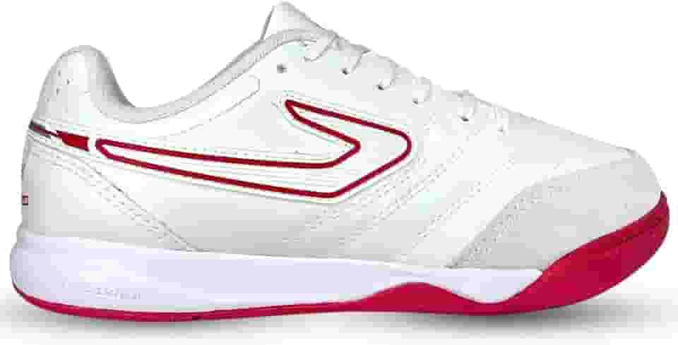 Chuteira Topper Maestro Club V Fsal Branco/Vermelho