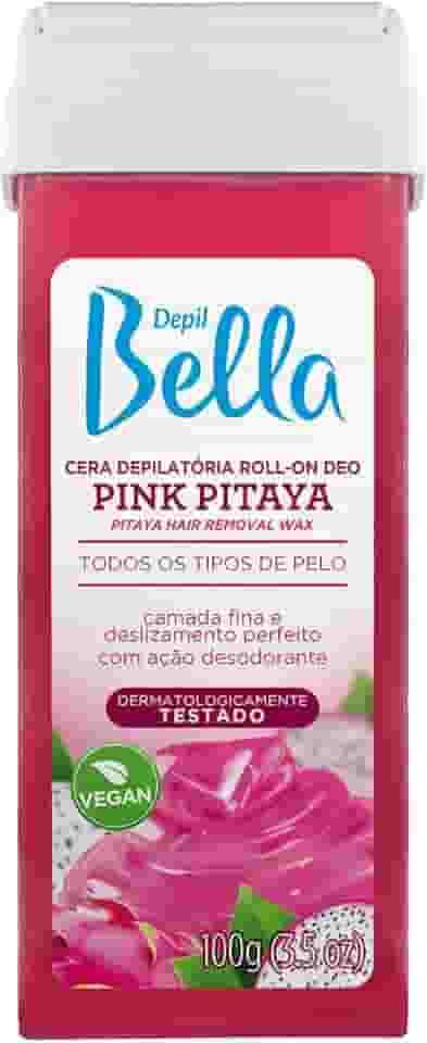 Depil Bella - Cera Depilatória Refil Roll On Pink Pitaya Deo 100g