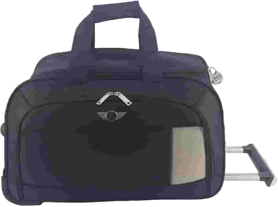 Sacola de Viagem Londres Poliéster 2 Rodas Santino - ASLS1P Cor: Preto