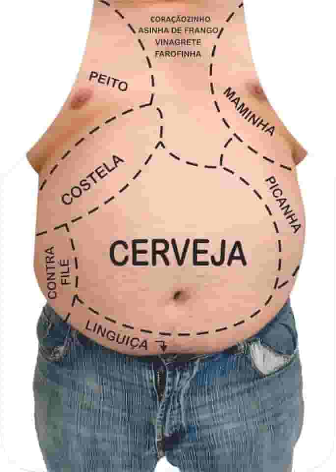 Avental Divertido Homem Engraçado Borat