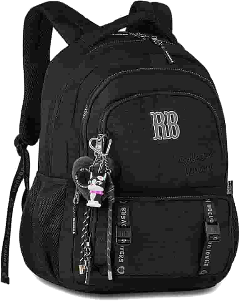 Mochila Feminina Juvenil Escolar Costa RB Original Chaveiro