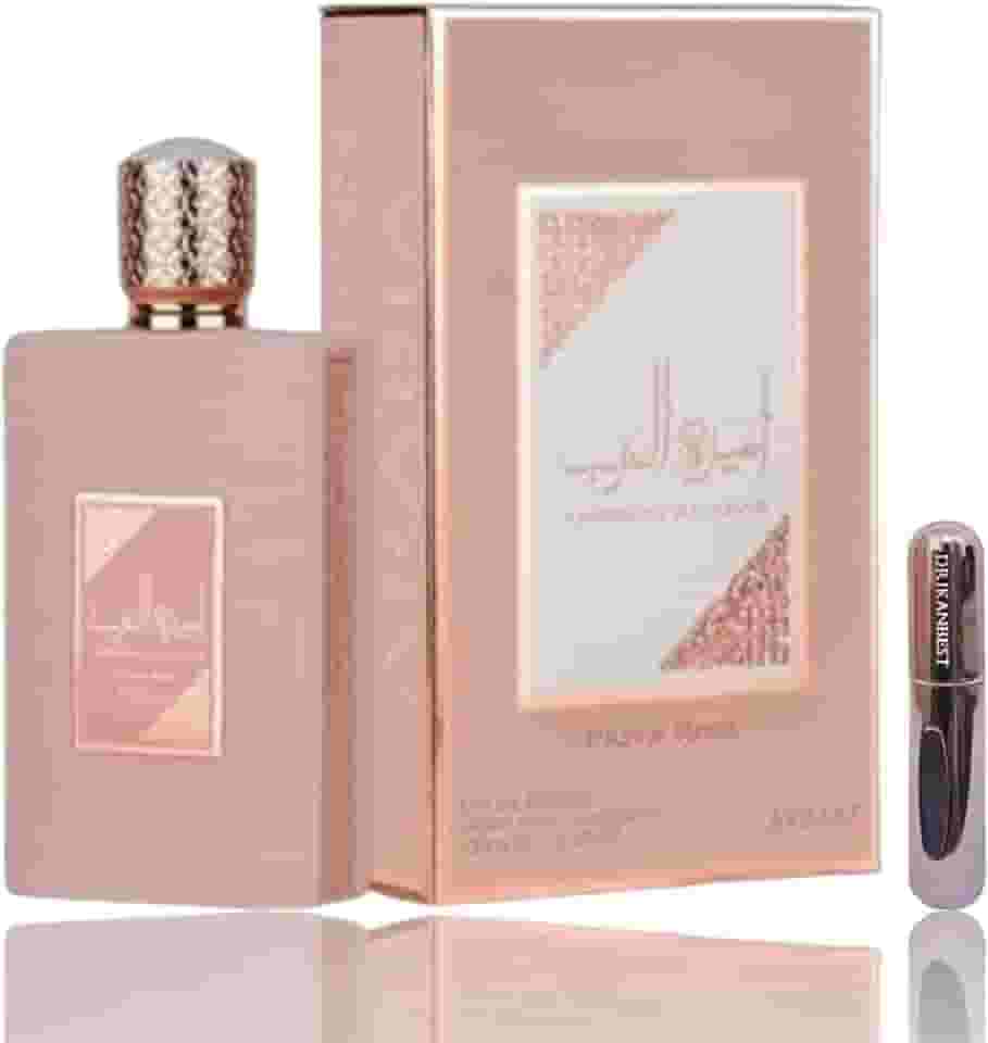 Perfume Ameerat Al Arab Prive Rose, Princess of Arábia Prive Rose Eau de Parfum Woman Oud Oriental Musk 100 ml