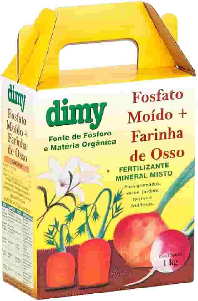 Farinha de Osso + Fosfato Moído - Fertilizante Mineral - 1kg