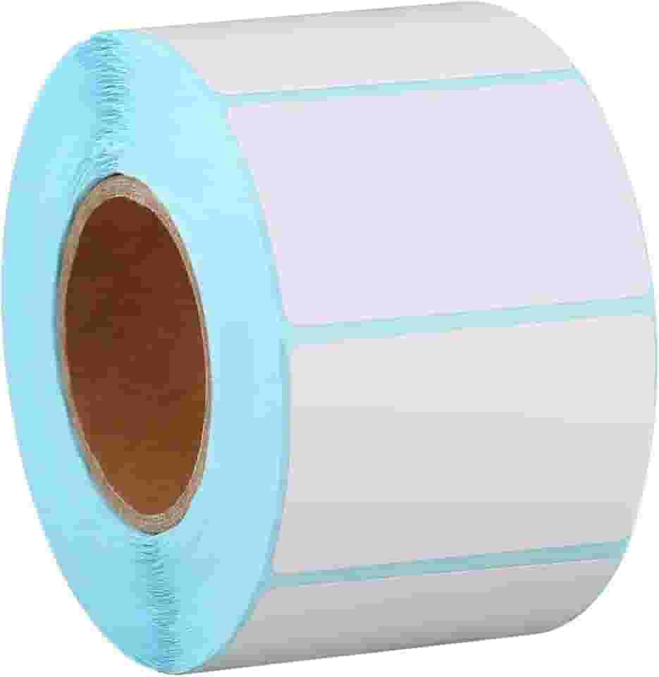 Adesivo autoadesivo AIEX 800 peças em branco, retangular, endereço, endereço, etiqueta térmica, marcador de anotações para impressora jato de tinta de escritório, cozinha, 5 x 3 cm