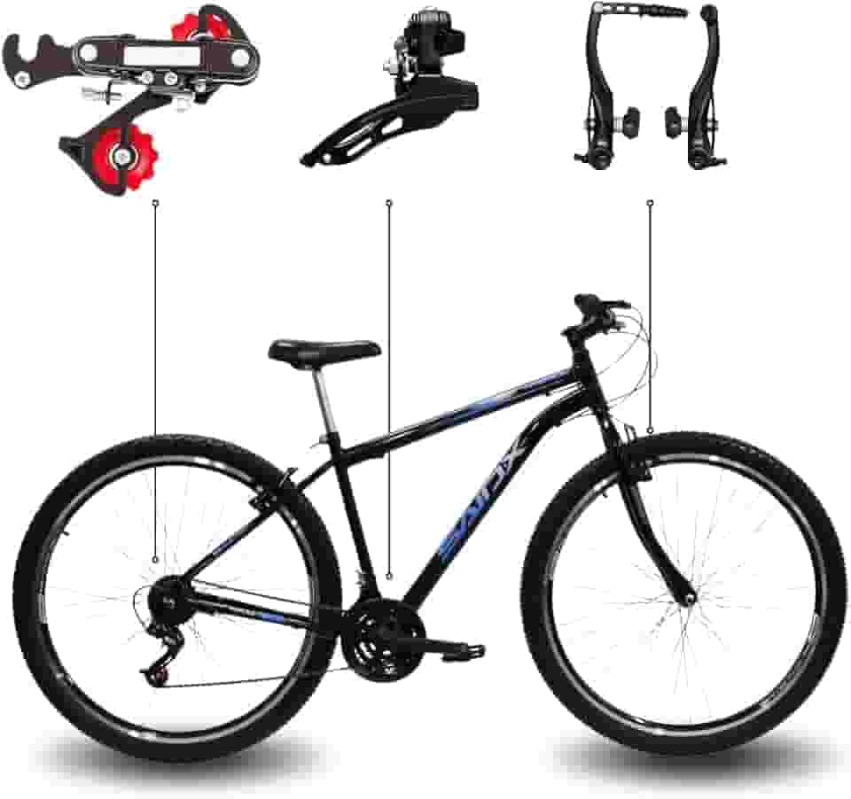 Bicicleta Aro 29 Bike Saidx Premium 21 Vel Quadro de Aço Carbono