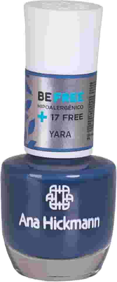 Esmalte Ana Hickmann Hipoalergênico 9ml - Cor Yara Nude Chic - Coleção Be Free - Longa Duração e Secagem Rápida