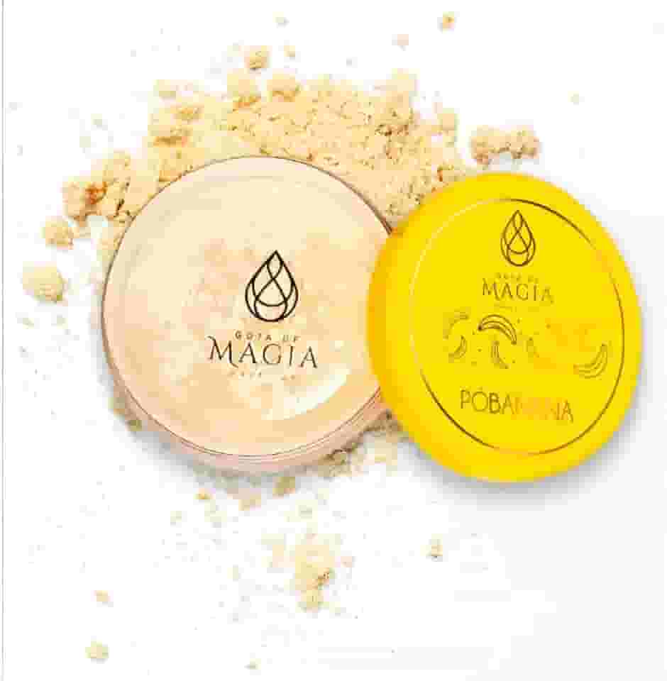 Pó Facial Banana Translúcido Textura Ultrafina – Efeito Matte Natural, Controle de Oleosidade e Acabamento Profissional